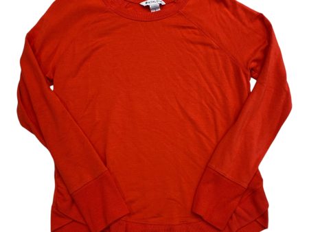 Athletic Top Long Sleeve Crewneck By Athleta In Red, Size: S Supply