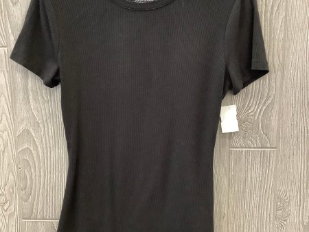 Top Short Sleeve By Nine West In Black, Size: S Online