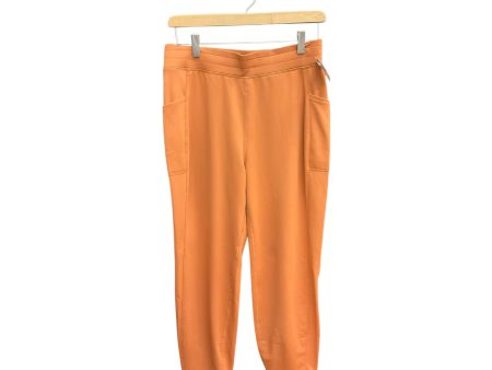 Athletic Pants By Fabletics In Orange, Size: M For Sale