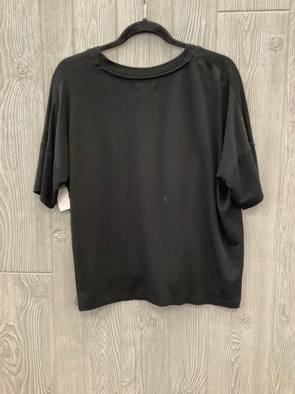 Top Short Sleeve By Lou And Grey In Black, Size: S Fashion