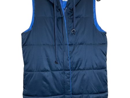 Vest Puffer & Quilted By Tribal In Navy, Size: S Supply