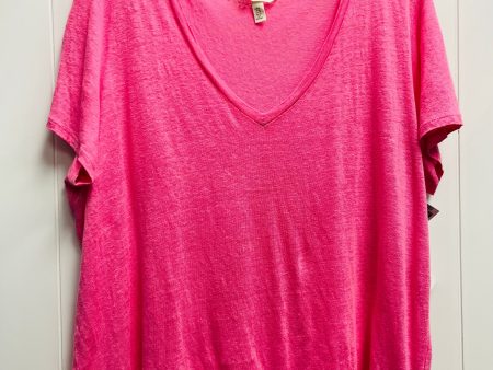 Top Short Sleeve Basic By H&m In Pink, Size: Xl Hot on Sale