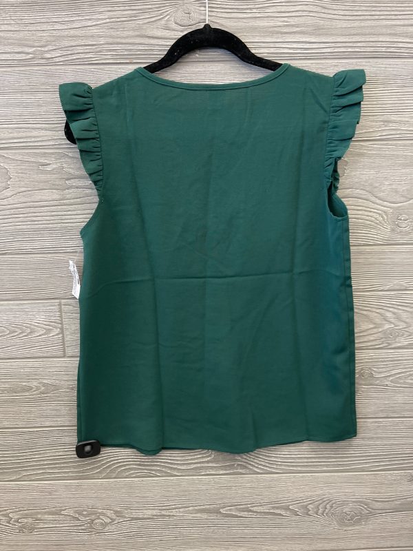 Top Short Sleeve By Shein In Green, Size: S For Cheap