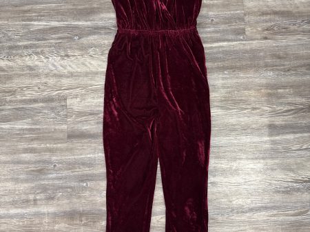 Jumpsuit By Cupcakes And Cashmere In Red, Size: Xs Discount