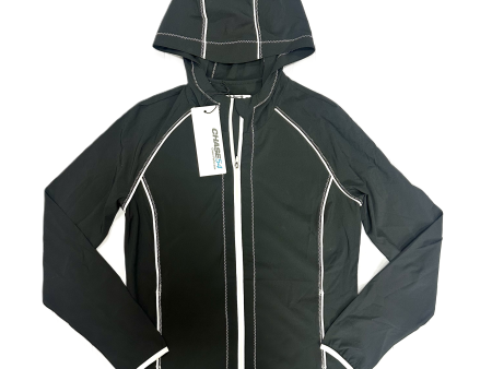 Athletic Jacket By Chase54 In Black, Size: S Fashion