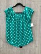 Top Short Sleeve By Lc Lauren Conrad In Green, Size: M For Sale