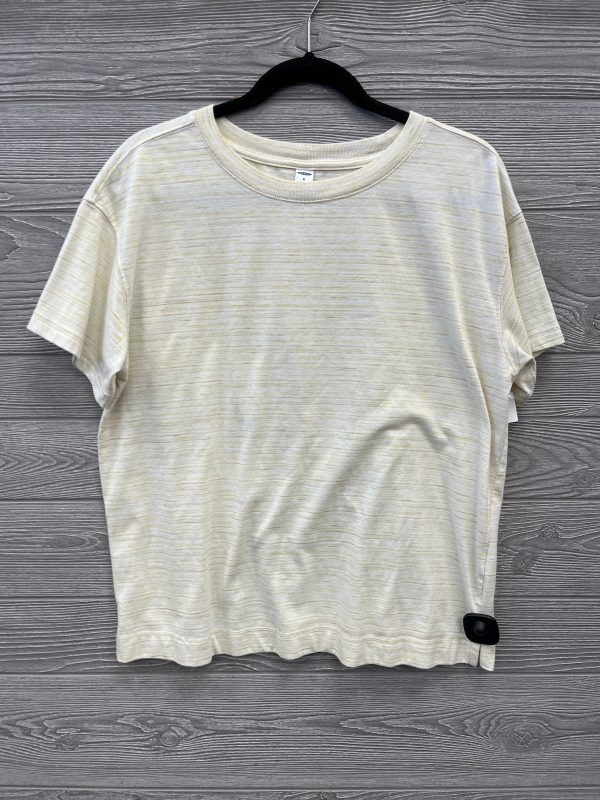 Top Short Sleeve By Old Navy In Yellow, Size: M on Sale