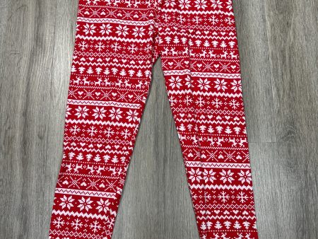 Pants Leggings By Clothes Mentor In Red, Size: L Online now