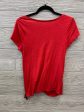 Top Short Sleeve By Maurices In Red, Size: S For Discount