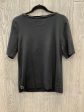 Top Short Sleeve By Chicos In Black, Size: S For Sale