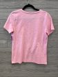 Top Short Sleeve By Talbots In Pink, Size: S Online now