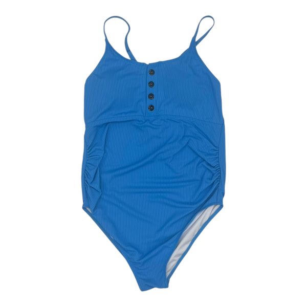 Mat Swimsuit By Clothes Mentor In Blue, Size:M Cheap