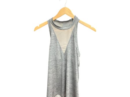 Athletic Tank Top By Athleta In Grey, Size: Xs For Discount