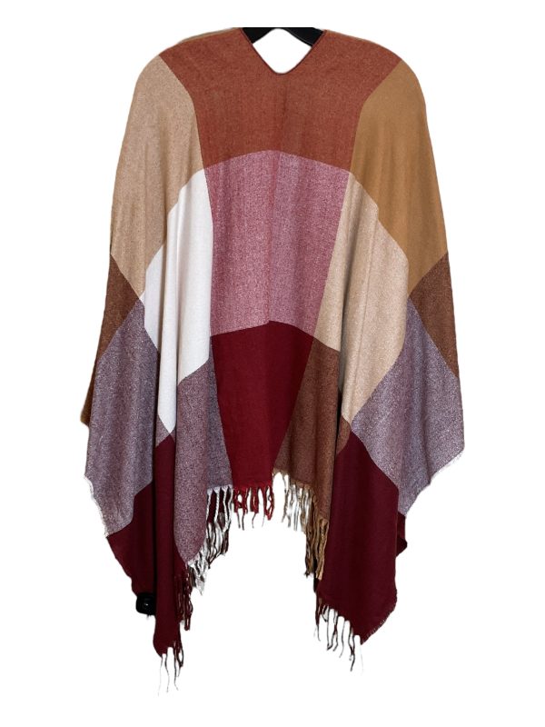 Shawl By Clothes Mentor In Multi-colored, Size: Osfm on Sale