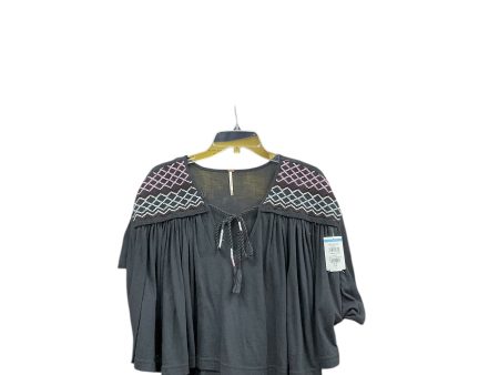 Top 3 4 Sleeve By Free People In Grey, Size: M Online Hot Sale