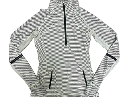 Athletic Jacket By Lululemon In Black & Green, Size: S Online