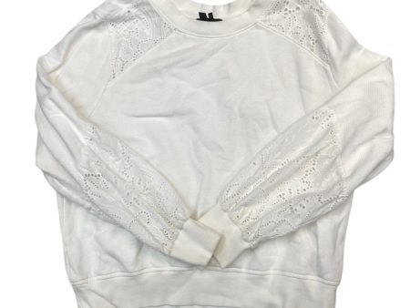 Top Long Sleeve By Paige In White, Size: Xl on Sale