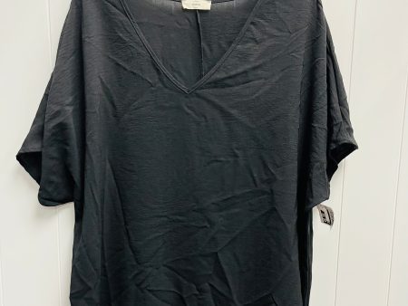 Top Short Sleeve By Entro In Black, Size: L Online Sale