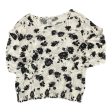 Top Long Sleeve By White House Black Market In Black & White, Size: L Online Sale