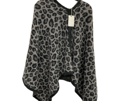 Poncho By Barefoot Dreams In Animal Print, Size: Onesize Online Sale