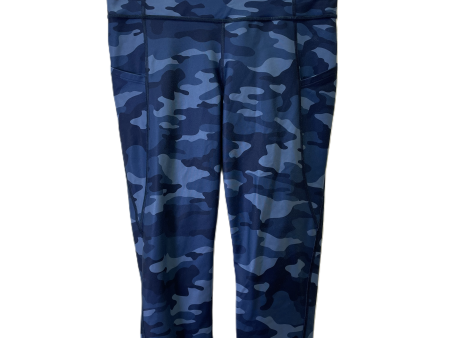 Athletic Capris By Gapfit In Blue, Size: M For Sale