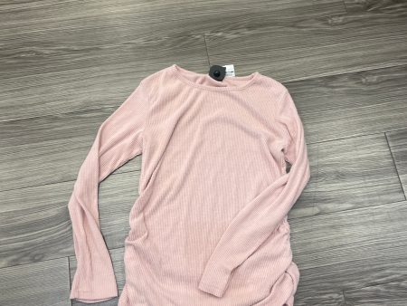 Maternity Athletic Top Long Sleeve By Clothes Mentor, Size: L Discount